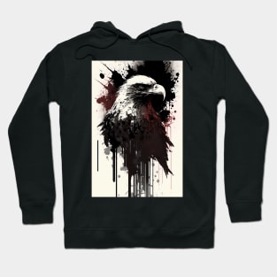 Majestic Eagle Ink Portrait Hoodie